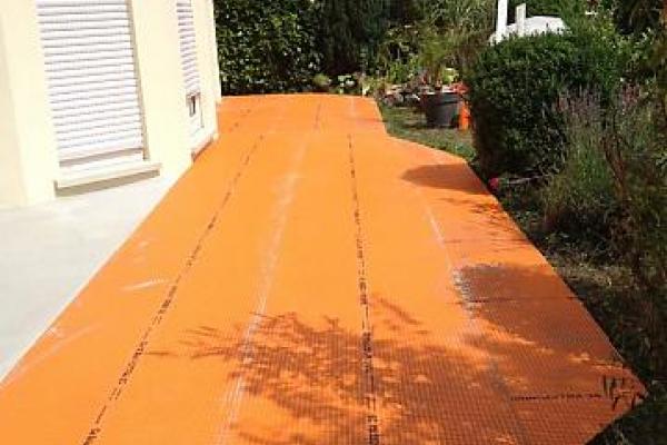 Carrelage sur terrasse